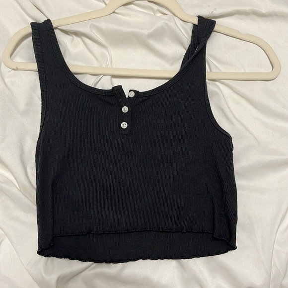 Black American Eagle Tank Top - Picture 1 of 2